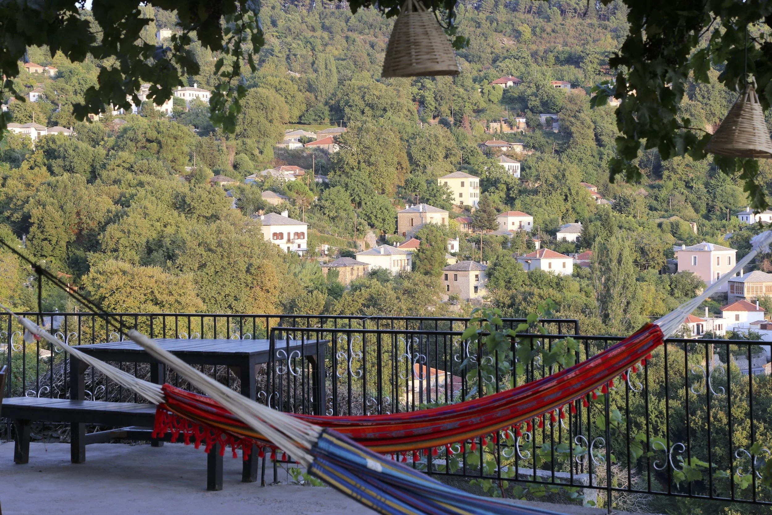 In-villa massage and yoga in a stone Pelion house