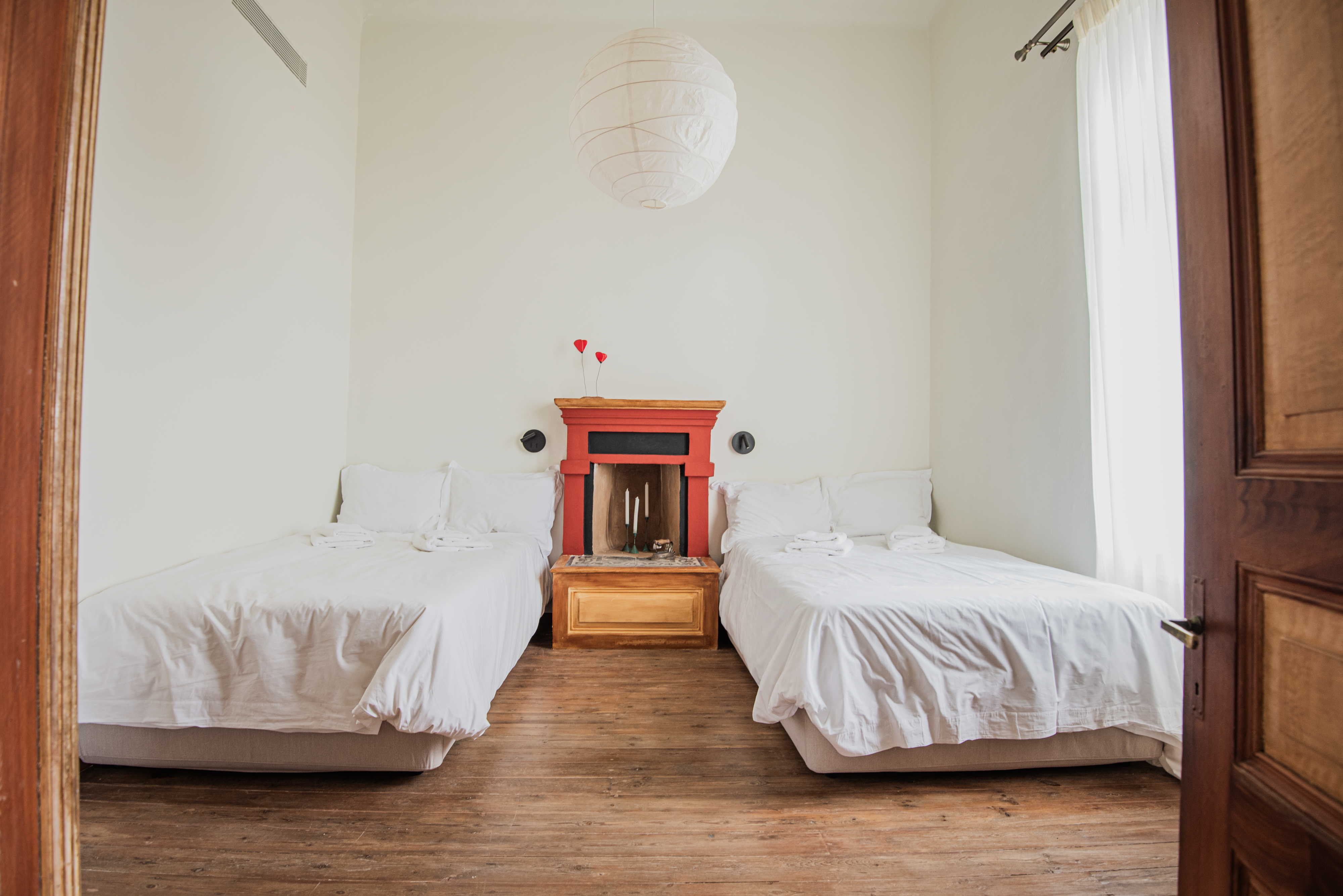 The Fireplace Room at Pelion Muse