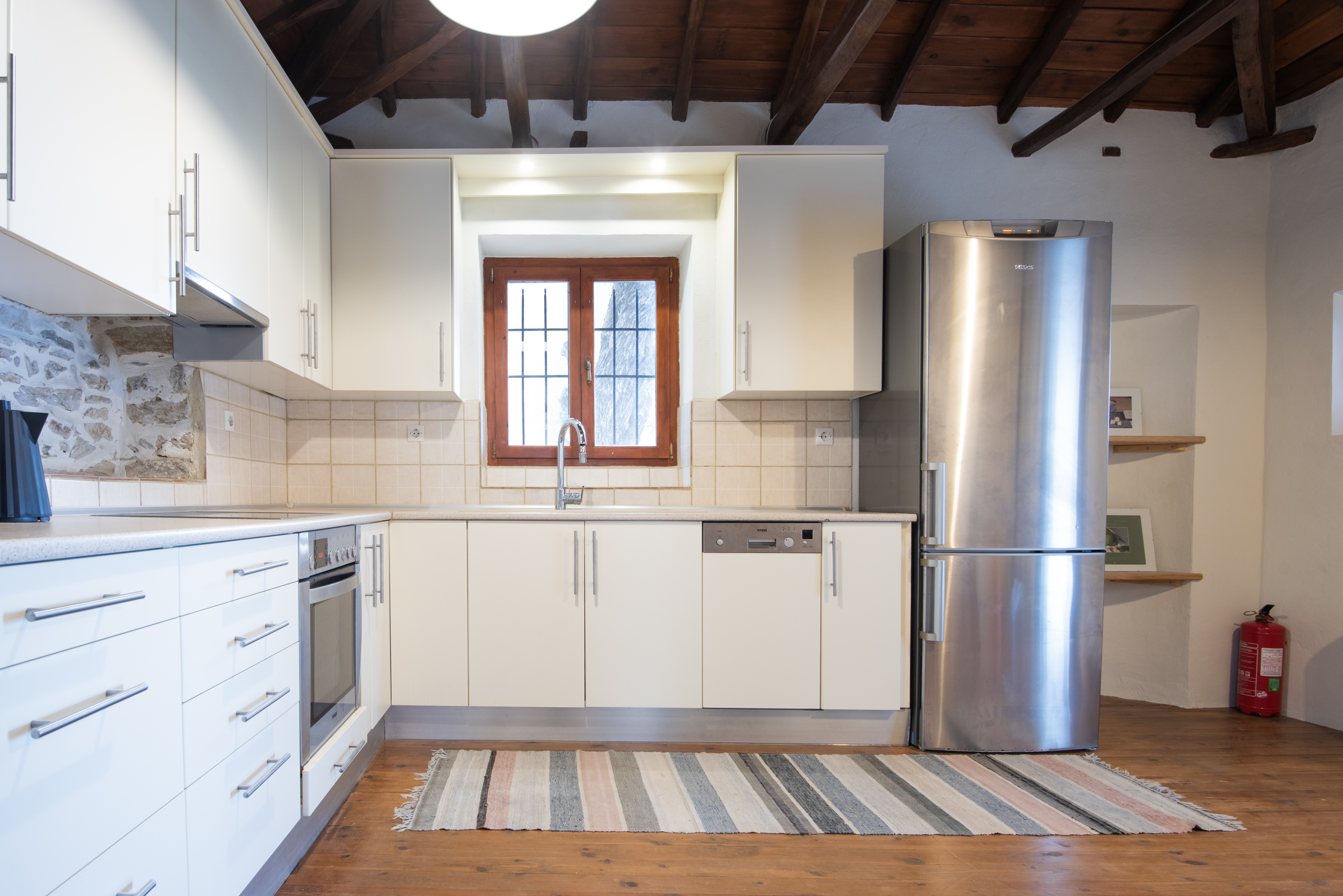 The fully equipped kitchen at Pelion Muse